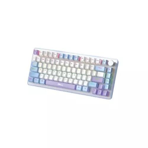 PC Power K82 RGB Wired Mechanical Keyboard (Blue Purple – Red Switch)