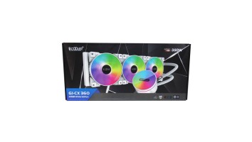 PCCOOLER GI-CX360 ARGB 360MM AIO CPU LIQUID COOLER (WHITE)