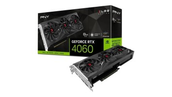 PNY GeForce RTX 4060 8GB XLR8 Gaming VERTO EPIC-X RGB Triple Fan GDDR6 Graphics Card