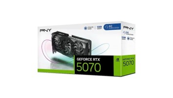 PNY GeForce RTX 5070 OC Triple Fan 12GB GDDR7 Graphics Card