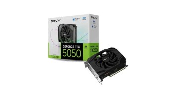 PNY GeForce RTX 5050 8GB Single Fan GDDR6 Graphics Card