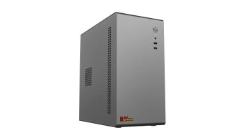 Pc Power PC401 Grey Mini ATX Desktop Casing with Power Supply