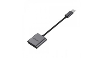 QGeeM QG-UH02-2 Type C to PD Charger and 3.5mm Audio adapter