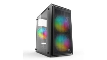 REVENGER FIRE MID TOWER RGB GAMING CASE
