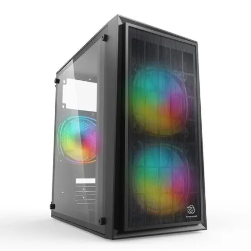 REVENGER FIRE MID TOWER RGB GAMING CASE