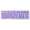 Rapoo V500 PRO Backlit USB Mechanical Gaming Keyboard Purple