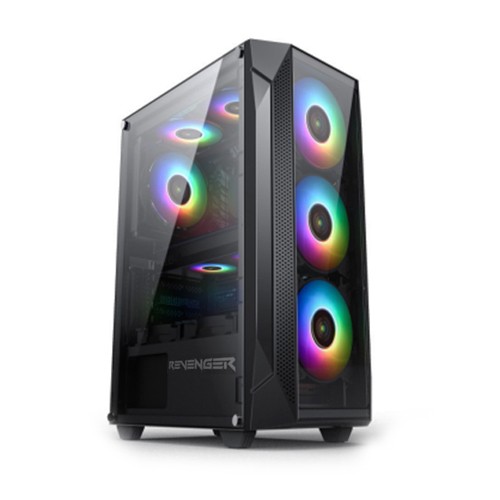 Revenger JETFIRE Tempered Glass MID-TOWER Gaming Case