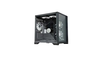  Revenger LEO DYNAMIC Mini Mid Tower ATX Desktop Gaming Case (Black)