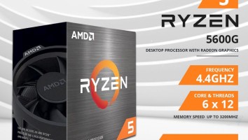 AMD Ryzen 5 5600G AM4 Desktop Processor 