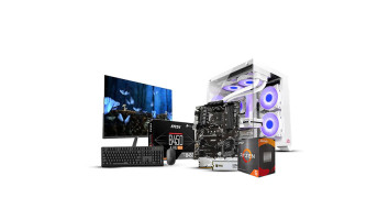 AMD Budget PC Build With Ryzen 5 5600G and Value Top 22 Inch IPS Monitor
