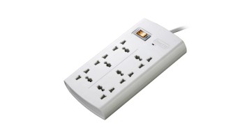 Huntkey SZM604 6 Ports 375 Joules Surge Protection PowerStrip