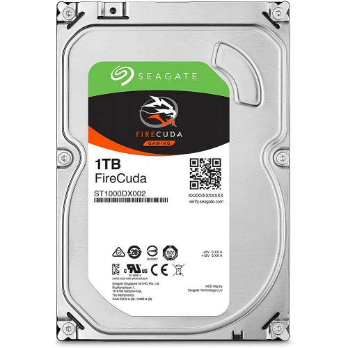 Seagate FireCuda SSHD 1TB Desktop Gaming HDD