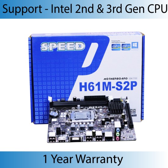 Speed H61M-S2P Motherboard