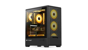 T-WOLF BLAZE BOX X4 ARGB Mid-Tower E-ATX Gaming Casing