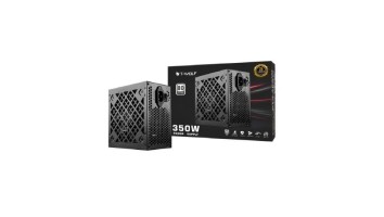T-Wolf ATX 350W Power Supply With Cable Black