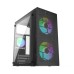 T-Wolf NEOPULSE X3 RGB Mid Tower mATX Gaming Casing