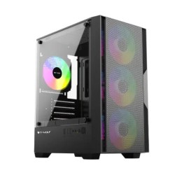 T-Wolf Phantom X4 RGB M-ATX Mid Tower Gaming Case With 200W PSU