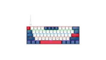 T-Wolf T60 60% Wired RGB Mechanical Gaming Keyboard