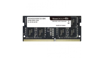 TEAM ELITE 32GB 3200MHz DDR4 LAPTOP RAM