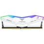 TEAM DELTA White 16GB 6000MHz DDR5 Gaming RGB Desktop RAM
