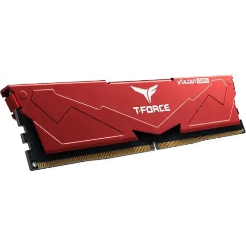 TEAM VULCAN RED 8GB DDR5 6000MHz CL-38 Gaming Desktop RAM