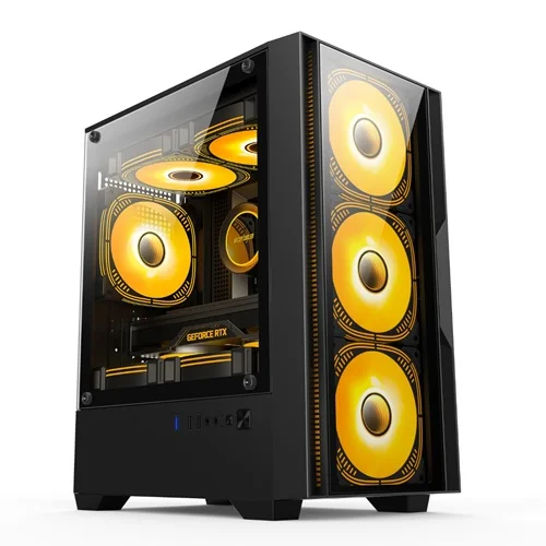 Modern Power Casing TECH POWER TM201 Black Gaming Casing Price in Bangladesh