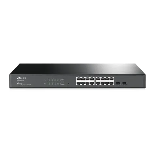 TP-Link T1600G-18TS Jet Stream 16 Port Gigabit Smart Switch with 2 SFP Slots