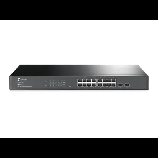 TP-Link T1600G-18TS Jet Stream 16 Port Gigabit Smart Switch with 2 SFP Slots