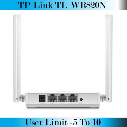 Tp-Link TL-WR820N 300Mbps Wireless N Speed Router