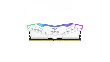 TEAM Delta RGB 24GB DDR5 7600MHz CL36 Gaming Desktop RAM White