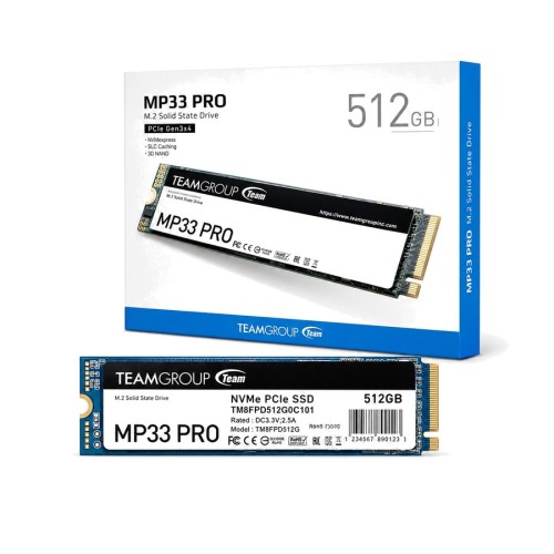 Team MP33 PRO 512GB Gen3 NVMe SSD
