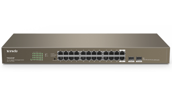Tenda TEG1024F 24 Port Gigabit Unmanaged Switch With 2 SFP Port