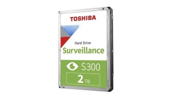 Toshiba S300 2TB 5400RPM 3.5" Surveillance Hard Drive (2 Years Warranty)