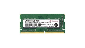 Transcend 16GB DDR4 2666MHz SO-DIMM Laptop RAM