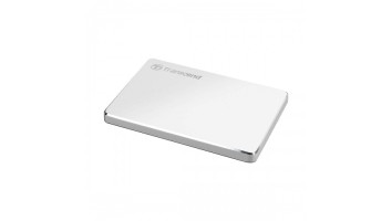 Transcend StoreJet TS2TSJ25C3S 2TB USB 3.1 Gen 1 Silver External HDD