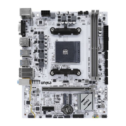 Unika B450M Pro Blizzards AMD Motherboard