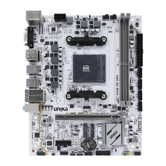 Unika B450M Pro Blizzards AMD Motherboard