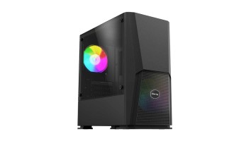 Value Top VT-B703 Mid Tower Micro-ATX Gaming Case (Black)
