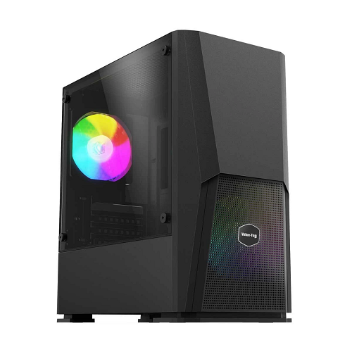 Value Top VT-B703 Mid Tower Micro-ATX Gaming Case (Black)