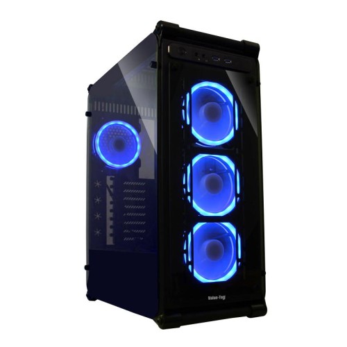 Value Top VT G03-R ATX Tempered Glass Full Tower LED Casing