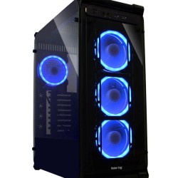 Value Top VT G03-R ATX Tempered Glass Full Tower LED Casing