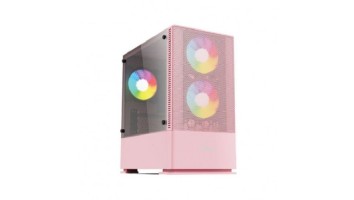 Value Top VT-B701-P Mini Tower Micro-ATX Gaming Case (Pink)