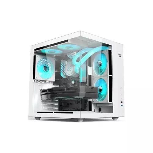 Value top TYPHOON F5W Full view ATX Computer Case