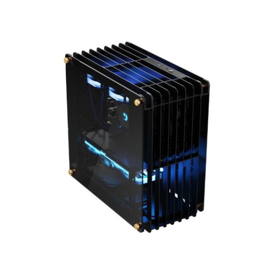 Value-Top Grid Black Mloong Series Open-Frame Gaming Case