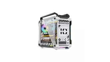 Value-Top Minotaur Mloong Series Open-Frame Gaming Case (White)