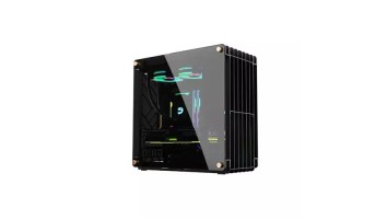Value-Top Mloong Grid Series Open-Frame Gaming Case (Black)