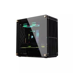 Value-Top Mloong Grid Series Open-Frame Gaming Case (Black)