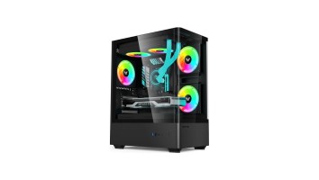 Value-Top NUBIA20F5 Micro ATX Full White Gaming Casing