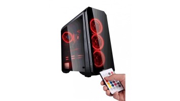 Value-Top VT-760RGB Crystal Tempered Glass Full Tower ATX Casing