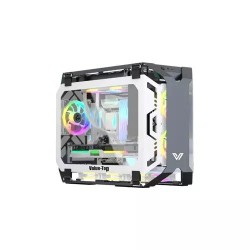 Value-Top X-Era Mloong Series Open-Frame M-ATX Gaming Case (Shining Grey)